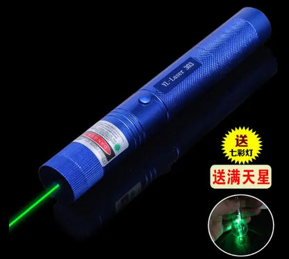 NEW Laser Light Pointers 532Nm Green 10000M Focusable Burn Match Hunting Accessories Cat Toy Lazer Torch